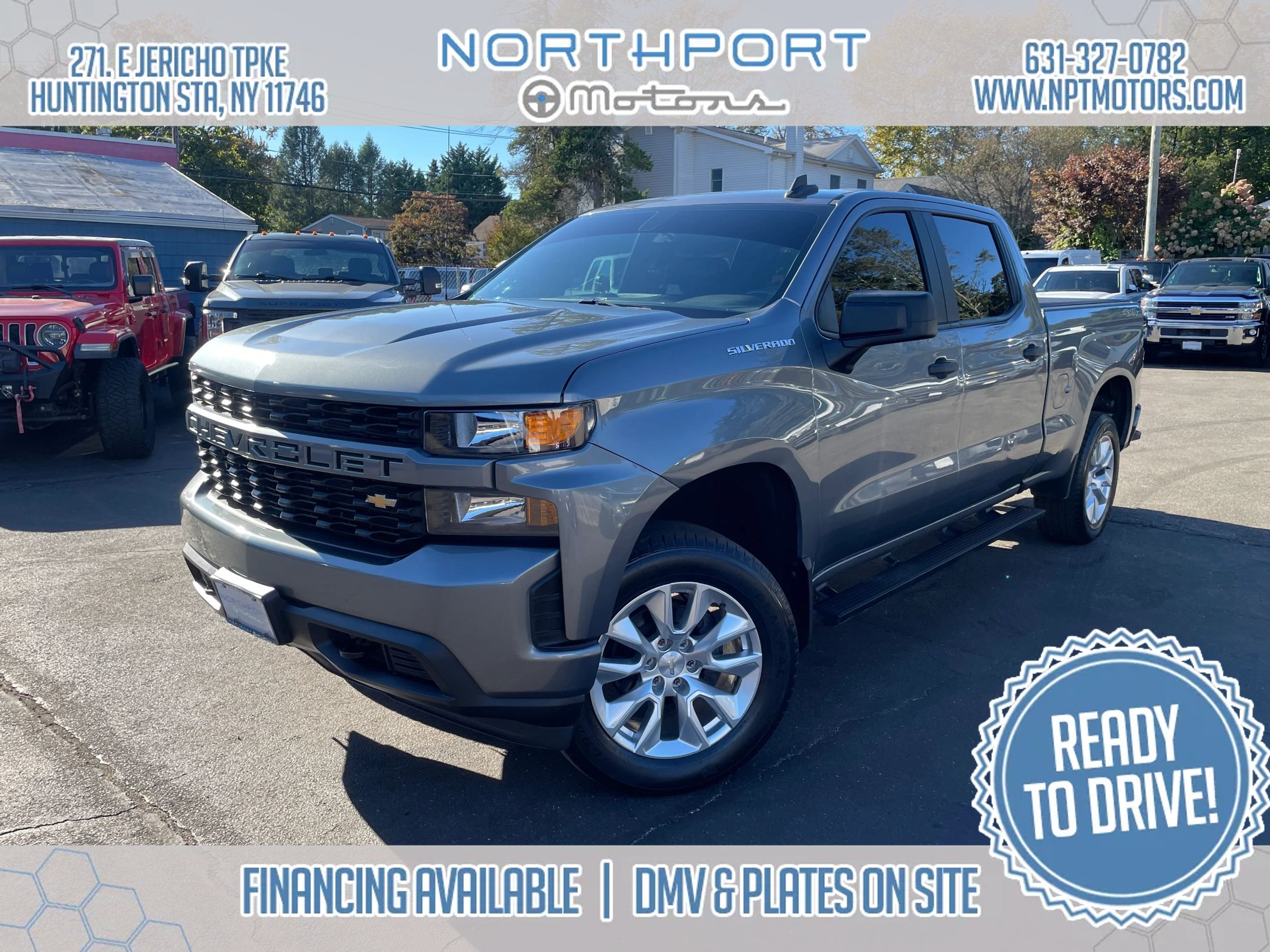 Used 2021 Chevrolet Silverado 1500 Custom AWD/4WD image 1