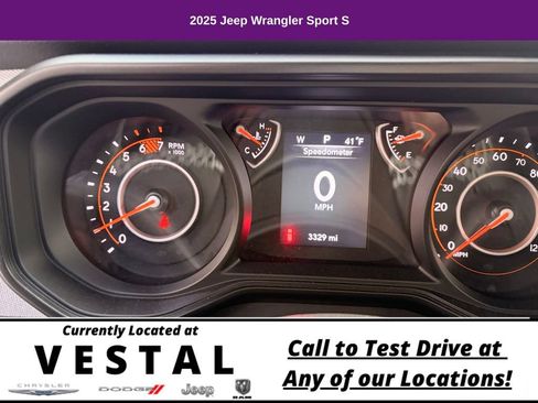 Used 2025 Jeep Wrangler Sport AWD/4WD image 12
