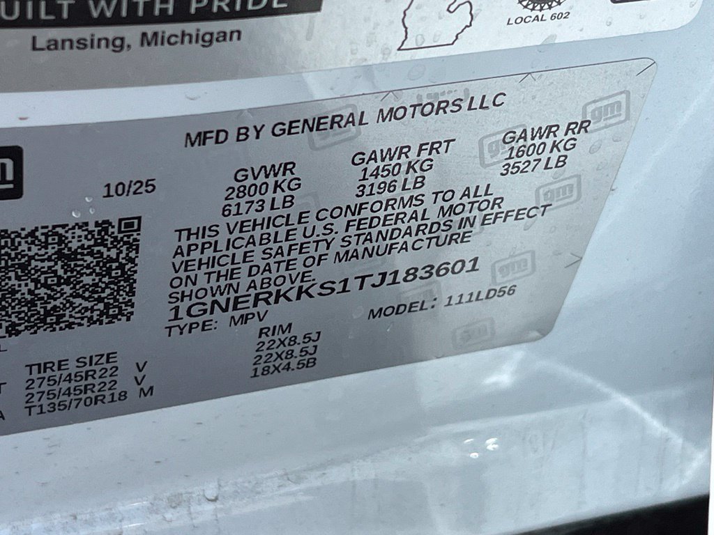 Used 2026 Chevrolet Traverse High Country w/ LPO, Floor Liner Package FWD image 24