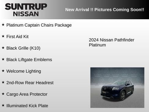 Used 2024 Nissan Pathfinder Platinum w/ Lighting Package (N93) AWD/4WD image 12
