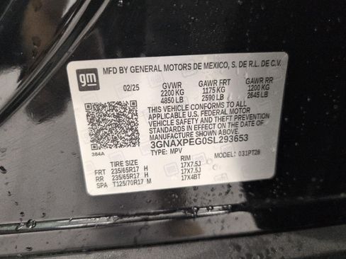Used 2025 Chevrolet Equinox LT AWD/4WD image 28