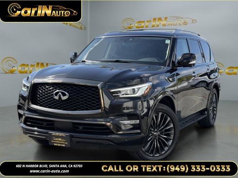 Used 2021 INFINITI QX80 Premium Select w/ All-Season Package AWD/4WD image 1