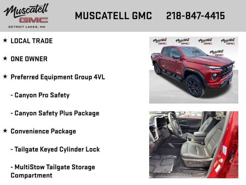 Used 2025 GMC Canyon Elevation w/ Convenience Package AWD/4WD image 6