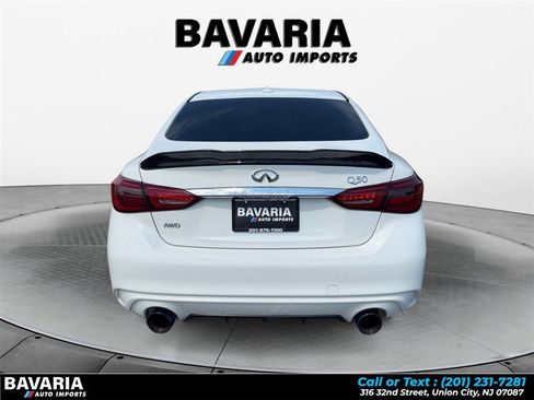 Used 2018 INFINITI Q50 Luxe w/ Essential Package (3.0T Luxe) AWD/4WD image 4