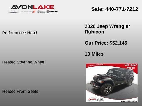 New 2026 Jeep Wrangler Rubicon image 12