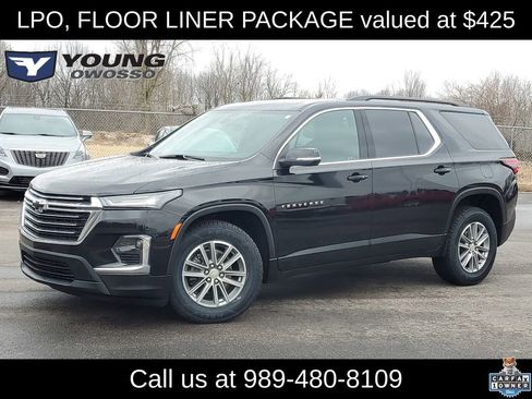 Certified 2023 Chevrolet Traverse LT w/ LPO, Floor Liner Package image 1