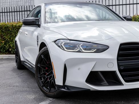 Used 2023 BMW M3 w/ M Carbon Exterior Package RWD image 37