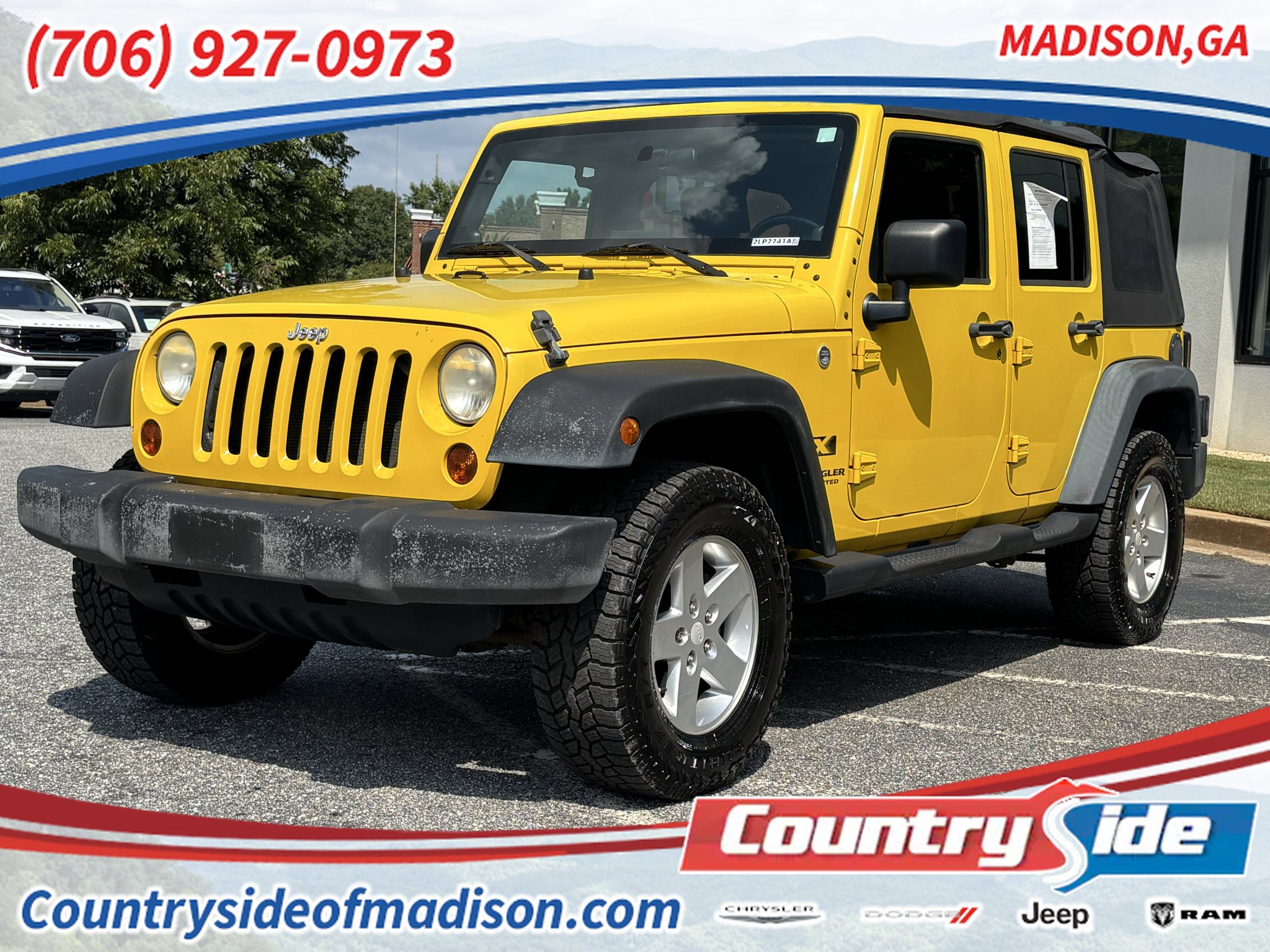 Used 2008 Jeep Wrangler Unlimited X AWD/4WD image 1