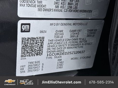 Certified 2025 Chevrolet Silverado 1500 LT image 34