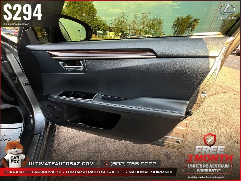 Used 2016 Lexus ES 350 w/ Premium Package w/Wood Trim FWD image 14