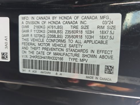 Used 2024 Honda CR-V EX image 34