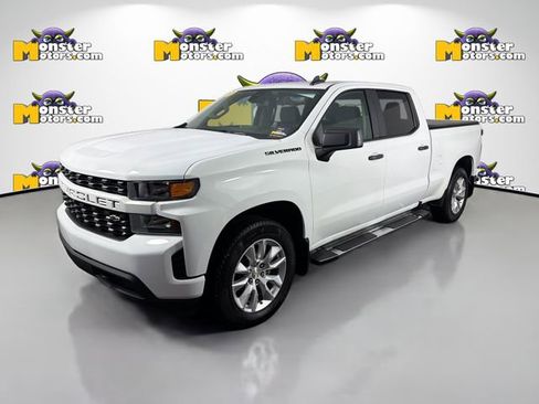 Used 2021 Chevrolet Silverado 1500 Custom w/ LPO, Dark Essentials Package AWD/4WD image 1