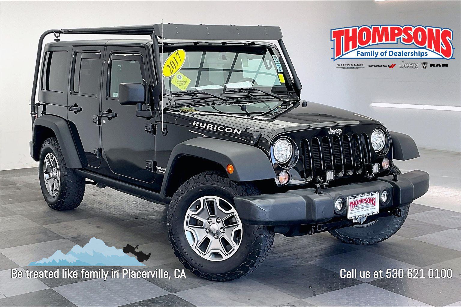 Used 2017 Jeep Wrangler Unlimited Rubicon w/ Connectivity Group AWD/4WD image 1