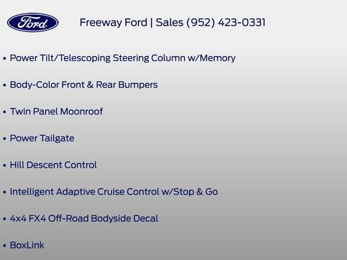 Certified 2023 Ford F150 Lariat w/ Equipment Group 502A High AWD/4WD image 36