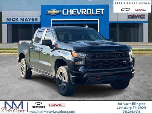 Certified 2025 Chevrolet Silverado 1500 Custom Trail Boss AWD/4WD image 1
