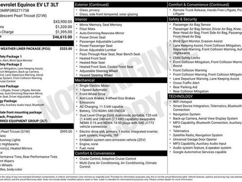 Used 2024 Chevrolet Equinox EV LT FWD image 12