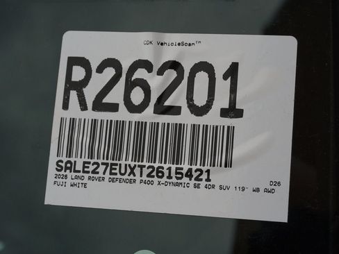 Used 2026 Land Rover Defender 110 X-Dynamic SE AWD/4WD image 30