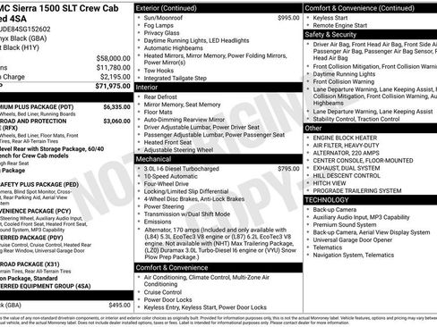 Certified 2025 GMC Sierra 1500 SLT w/ SLT Premium Plus Package AWD/4WD image 21