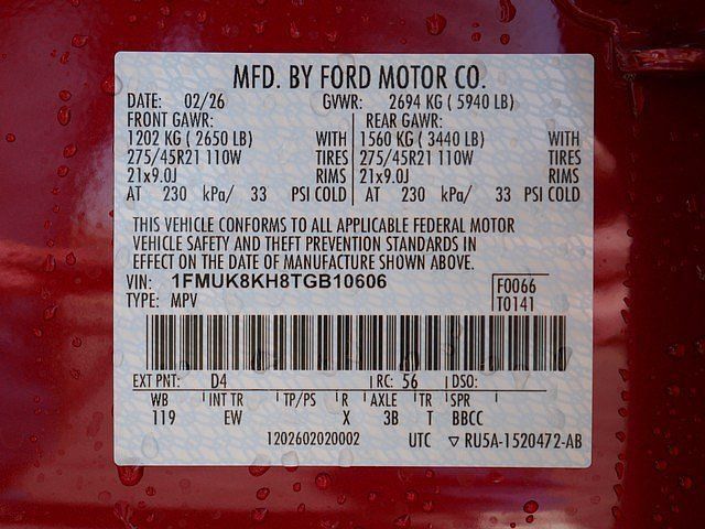 New 2026 Ford Explorer ST-Line w/ ST-Line Street Pack AWD/4WD image 43