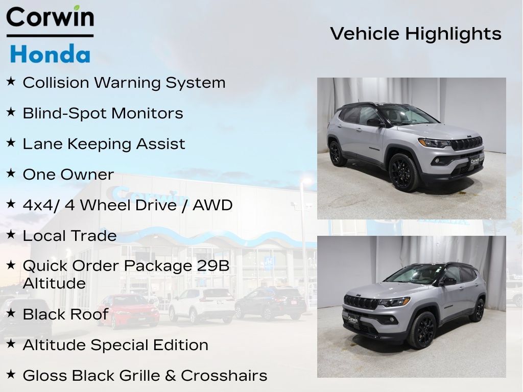 Used 2023 Jeep Compass Latitude AWD/4WD image 11