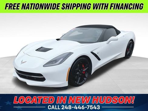 Used 2019 Chevrolet Corvette Stingray Convertible w/ 1LT image 1