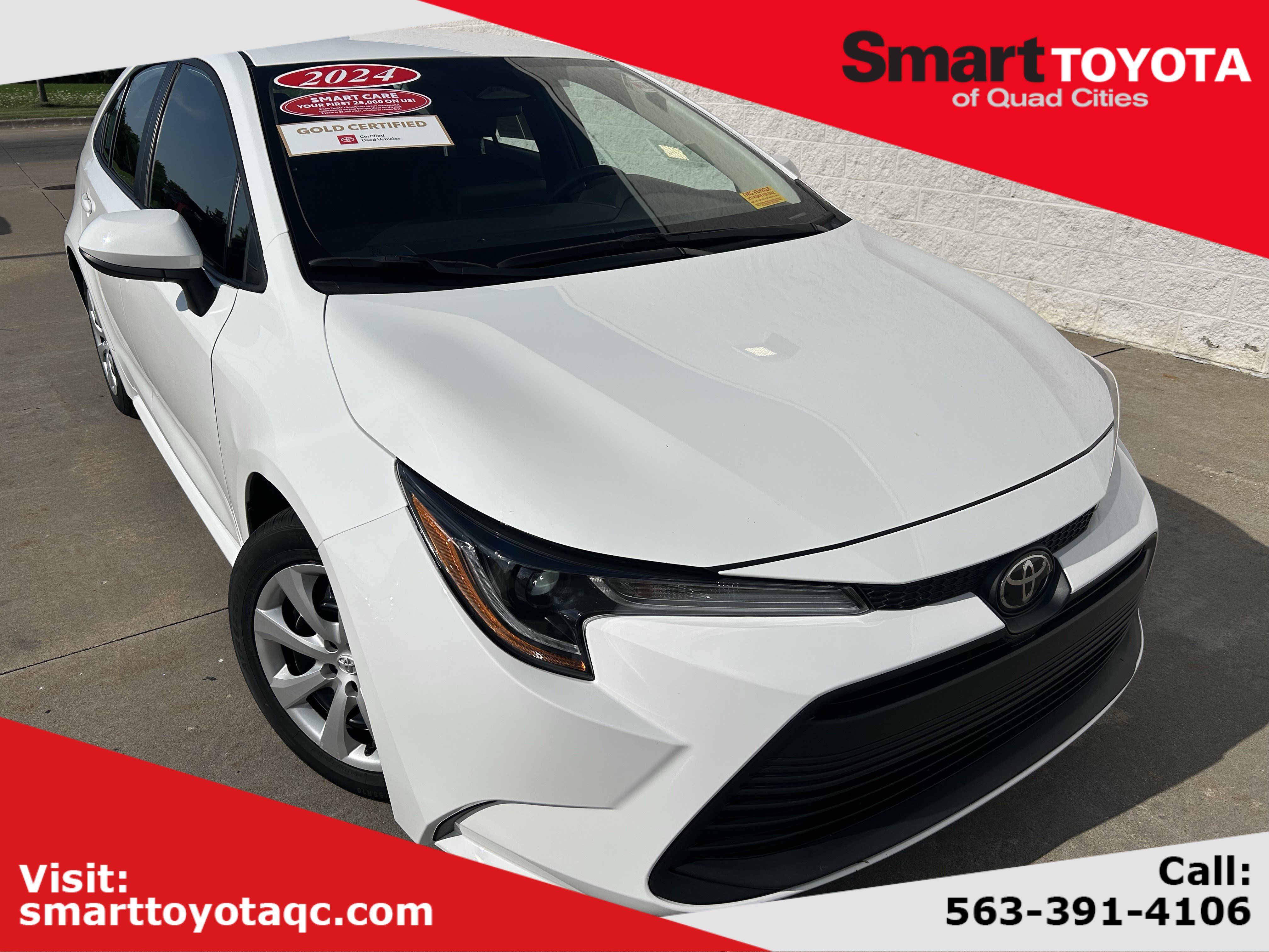 Certified 2024 Toyota Corolla LE FWD image 1