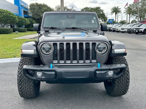 Used 2021 Jeep Wrangler Unlimited Rubicon 4xe w/ Steel Bumper Group image 2