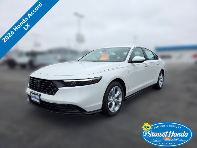 New 2026 Honda Accord LX 360° Tour