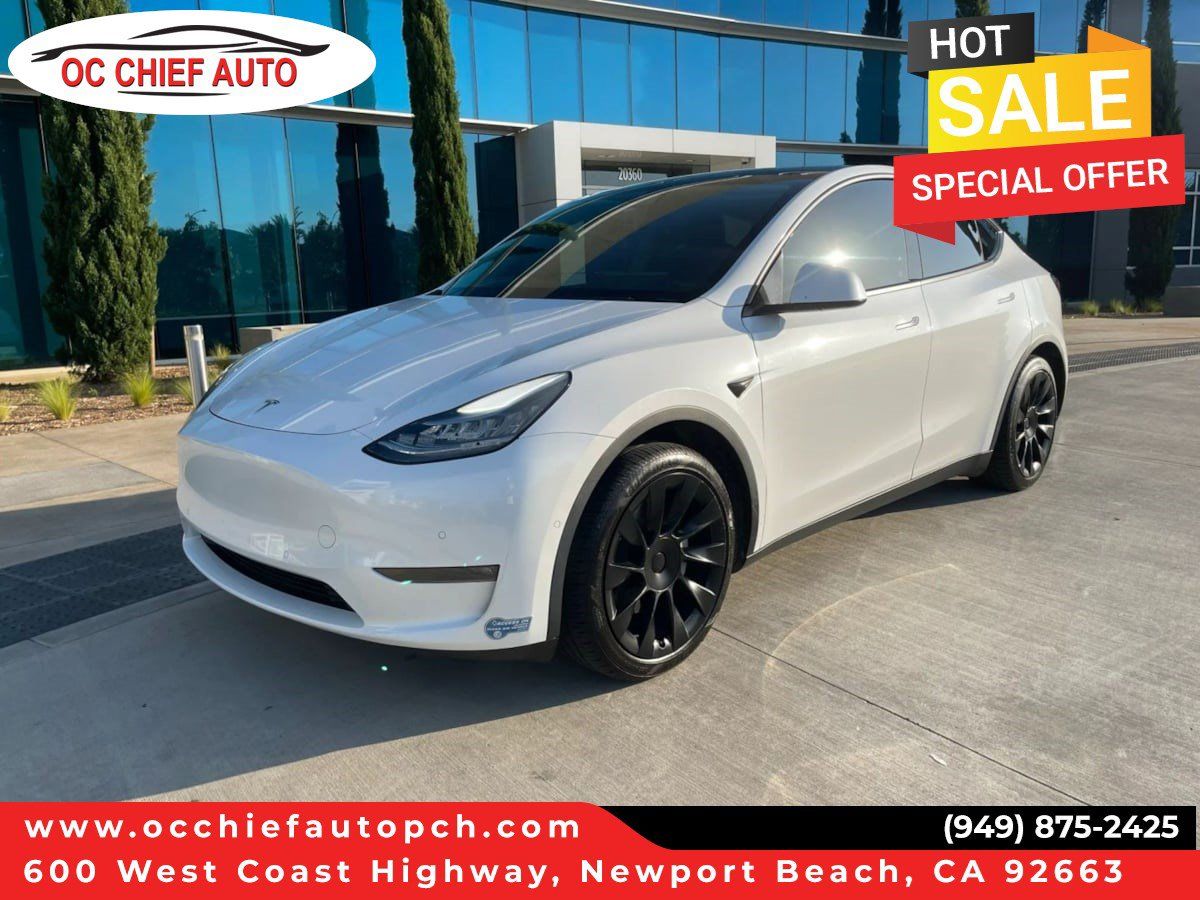 Used 2023 Tesla Model Y Long Range AWD/4WD image 1