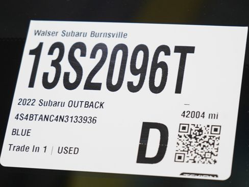 Used 2022 Subaru Outback Limited image 30