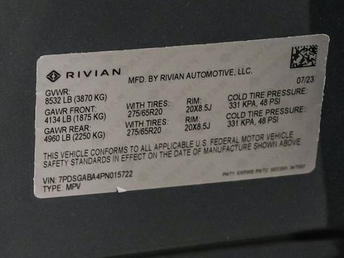 Used 2023 Rivian R1S Adventure image 61