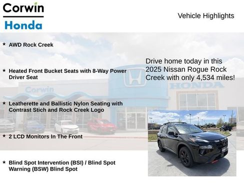 Used 2025 Nissan Rogue SV AWD/4WD image 6