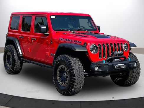 Certified 2022 Jeep Wrangler Unlimited Rubicon 4xe w/ Cold Weather Group image 2