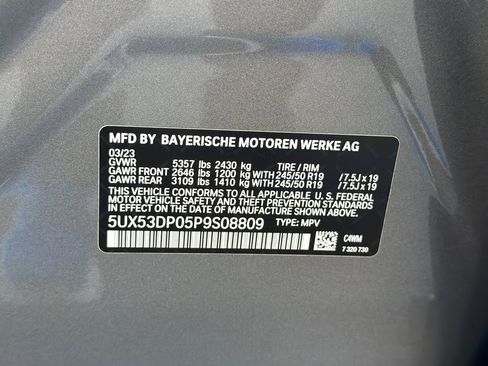 Used 2023 BMW X3 xDrive30i w/ Premium Package image 41