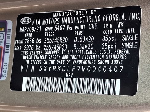 Used 2021 Kia Sorento SX Prestige AWD/4WD image 31