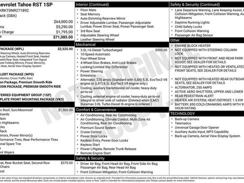 Used 2022 Chevrolet Tahoe RST w/ Luxury Package image 7