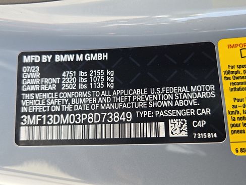 Used 2023 BMW M2 RWD image 29