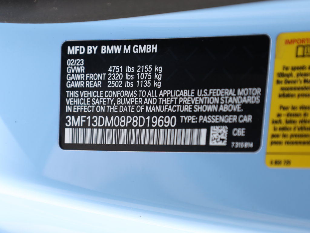 Used 2023 BMW M2 w/ Lighting Package RWD image 39
