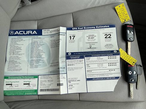 Used 2009 Acura RDX SH-AWD image 40