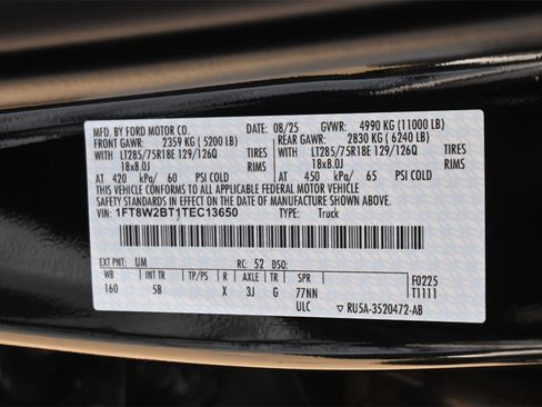 New 2026 Ford F250 Lariat image 45