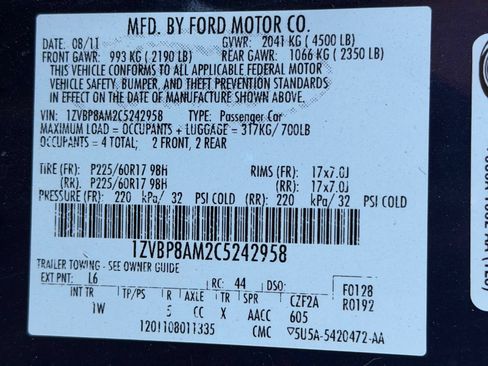Used 2012 Ford Mustang Coupe RWD image 33