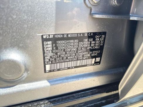 New 2027 Honda HR-V EX-L image 31