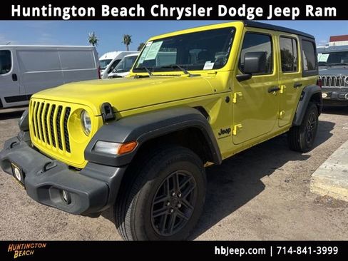 Used 2024 Jeep Wrangler Unlimited Sport AWD/4WD image 1