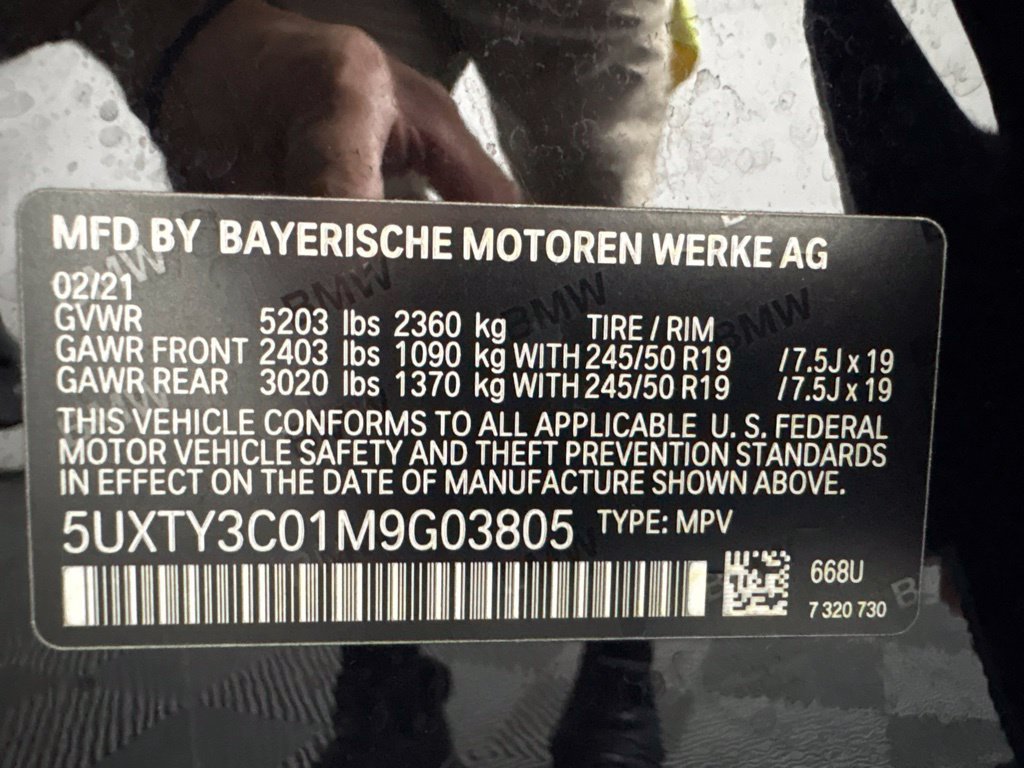 Used 2021 BMW X3 sDrive30i RWD image 32
