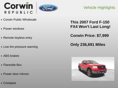 Used 2007 Ford F150 FX4 image 6