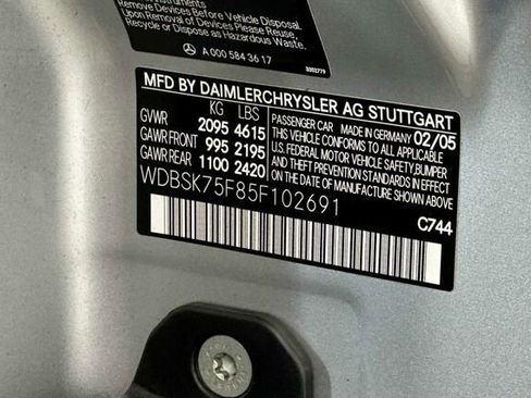 Used 2005 Mercedes-Benz SL 500 image 39