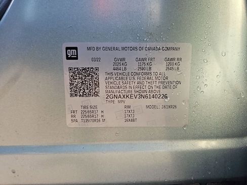 Used 2022 Chevrolet Equinox LT FWD image 38
