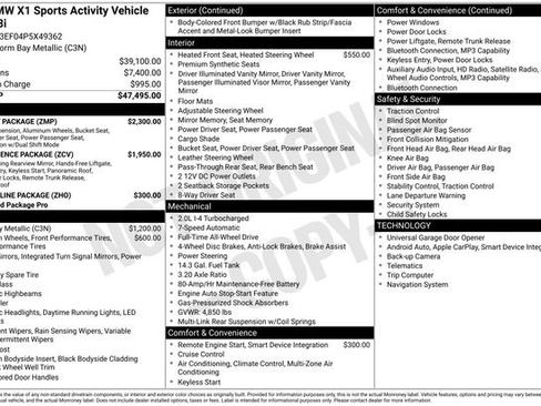 Used 2023 BMW X1 xDrive28i w/ M Sport Package image 15