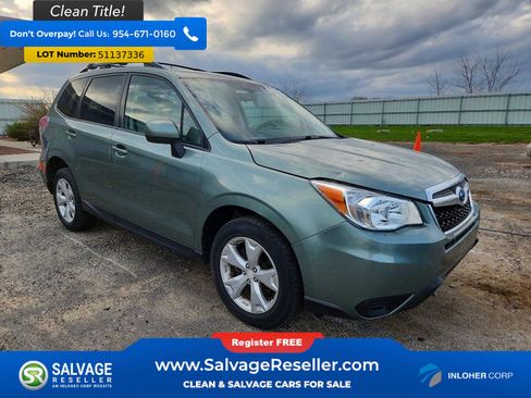 Used 2015 Subaru Forester 2.5i Premium w/ All-Weather Package AWD/4WD image 5