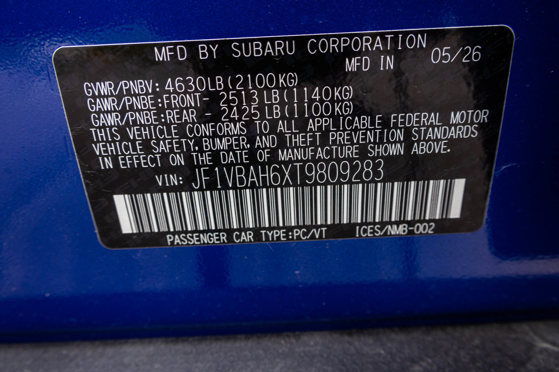 New 2026 Subaru WRX AWD/4WD image 41